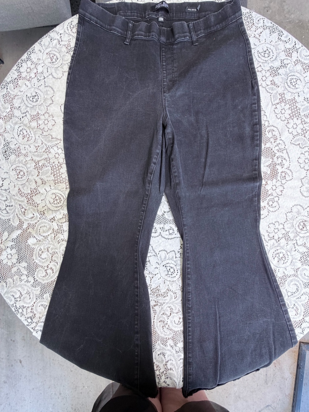 Judy Blue Washed Black Skinny Jeans